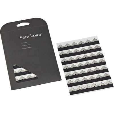 Semikolon Ъглови стикери за снимки Semikolon сребърни (361361)