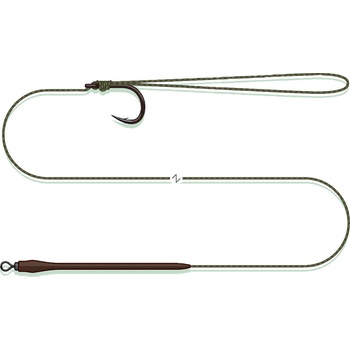 MadCat Náväzec Standard Pellet Rig Suspending 0,80 mm 55 cm 1/0