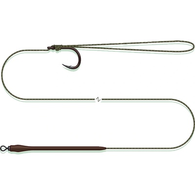 MadCat Náväzec Standard Pellet Rig Suspending 0,80 mm 55 cm 1/0