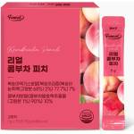 Fun Real White Kомбуча (разтворима напитка с вкус на праскова), 30 сашета х 5 g (950561 FUN)