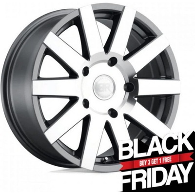 BLACK RHINO JOURNEY 8x18 5x130 ET48 gloss gunmetal