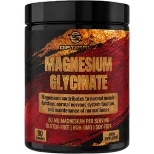 Optimal Supplements Magnesium Glycinate Gummies [90 желирани бонбони] Грозде