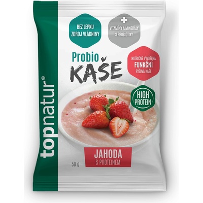 Topnatur Probio Kaša Jahoda s proteínom 50 g