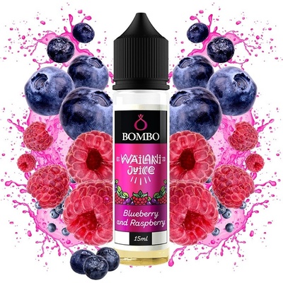 Bombo Wailani Juice S & V Blueberry and Raspberry 15 ml