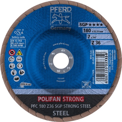 Pferd lamelový brúsny kotúč 180 mm 67788080