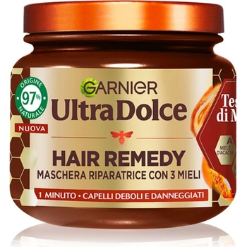 Garnier Ultra Doux Honey Treasures регенерираща маска за увредена коса 340ml