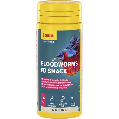 Sera Bloodworms FD Snack Nature 6 g