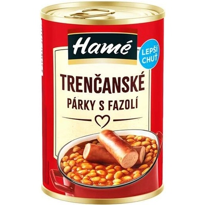 Hamé Trenčanské párky s fazolí 400g
