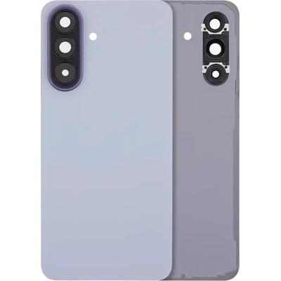 Zadní sklo s objektivem kamery Samsung Galaxy A57 5G (A576 / 2026) bez loga – Aftermarket Plus – ledově modrá SAM3335