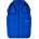 OFF WHITE Яке OFF WHITE Men's Off-White Bounce Down Hooded Short Puffer Jacket - Peacock/White