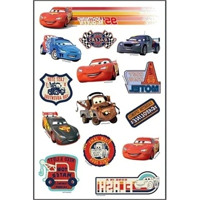 Tattoo World Dětské tetování Auta Cars 14,9 x 9,5 cm OP588