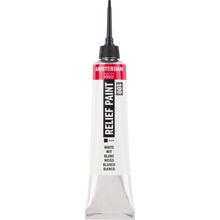 Amsterdam reliéfna farba v tube 20 ml 100 white