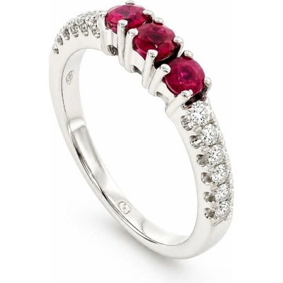 Beny Jewellery zlatý s Rubíny a diamanty 2010654