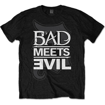 Bad Meets Evil Logo Black M Риза (BMETS02MB02)