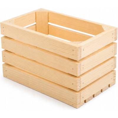 žiadna značka Prémiová drevená krabička 20x10x10 cm | Prírodná | Ručná výroba | Dekorácia