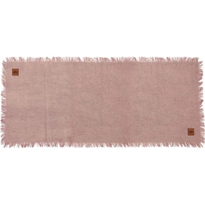 H&L Bavlněný ubrus/běhoun Edge růžová A35841360 150x40cm