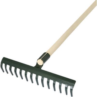 Strend Pro kovové R105 14 zubé s násadou 160 cm