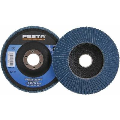 Festa Kotouč lamelový brusný 125 x 22,23 mm 80 122147