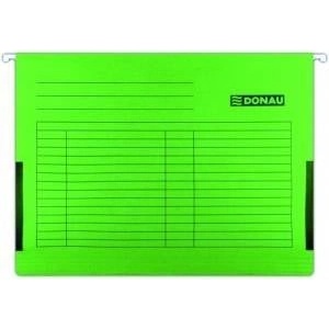 DONAU Pendant briefcase DONAU with bacons, A4, 230gsm, green