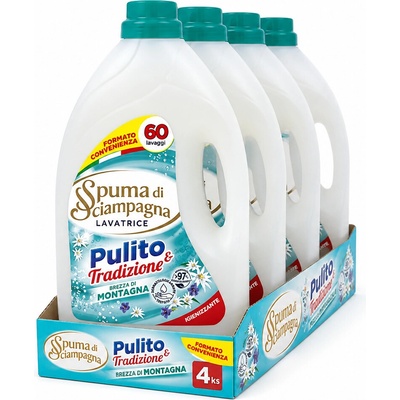 Spuma di Sciampagna Brezza di Montagna prací gel 4 x 3 l 60 PD