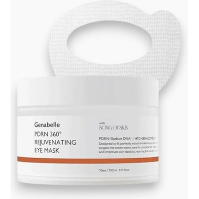 Genabelle PDRN 360 Rejuvenating Eye Mask Regenerační hydrogelové oční masky s PDRN a peptidy 70 ks 100 ml – Hledejceny.cz