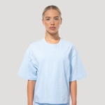 GymBeam Дамска овърсайз тениска Mochi Blue XS