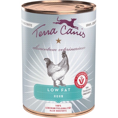 Terra Canis 6x 400g мокра храна за кучета Terra Canis Alimentum Veterinarium Low Fat Chicken