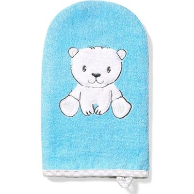 Baby Ono bambusová žínka na koupání modrá