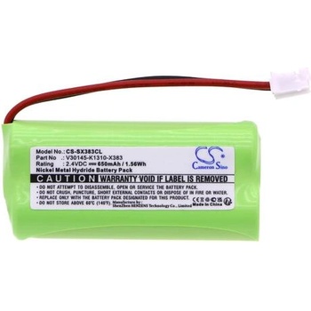 Cameron Sino Батерия за телефон за Siemens Gigaset A120/A140 2*AАA 2.4V NiMH 650mAh T382 Cameron sino (CS-SX383CL)