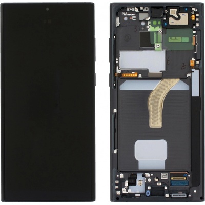 LCD Displej + Dotyk + Přední kryt Samsung S906B Galaxy S22+