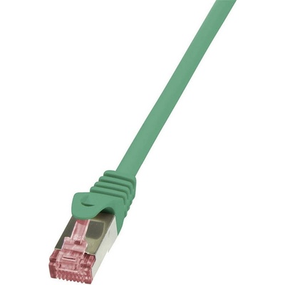LogiLink CQ2095S RJ45 CAT 6 S/FTP, 10m, zelený