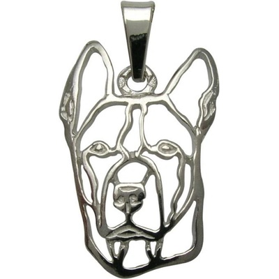 Stříbrné tlapky Thai ridgeback stříbrný přívěšek 419