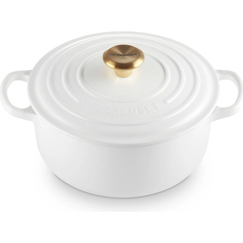 Le Creuset Съдове за готвене SIGNATURE 20 см, 2, 4 л, WHITE, чугун, Le Creuset (LECR21177200101441)