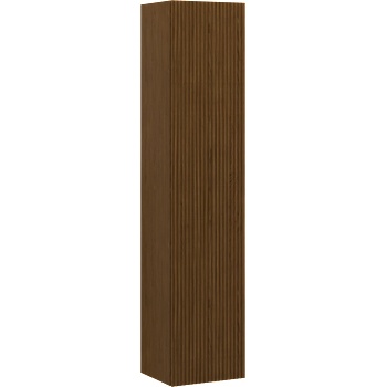 Mexen Rivel баня стелаж 35 см, 1 врата, рифеловано, орех - 91A21-03016-1-BF86 (91A21-03016-1-BF86)