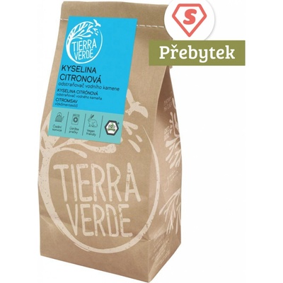 Tierra Verde odstraňovač vodního kamene Kyselina citronová 1 kg