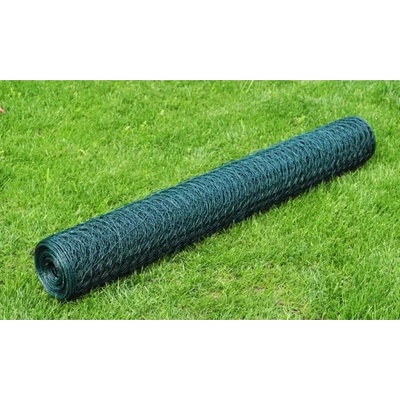 zahrada-XL Pletivo ke kurníku pozinkované PVC vrstva 25 x 1 m zelené