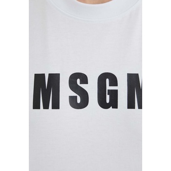 MSGM Памучна тениска msgm в бяло 3641mdm92.247002 (3641mdm92.247002)