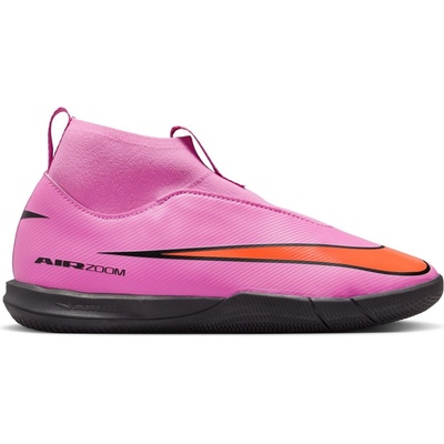Nike Юношески футболни обувки Nike Mercuial Superfly 10 Academy Juniors Indoor Football Boots - Pink/Black