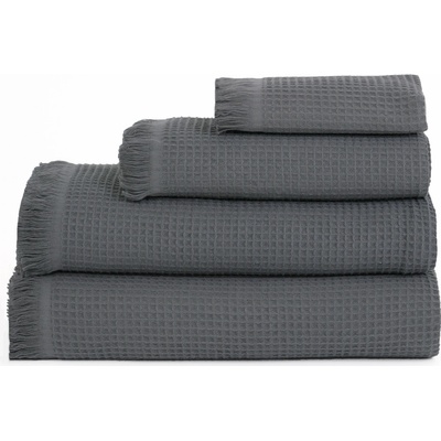 MKLuzkoviny vaflový ručník 50 x 100 cm florencia tmavě šedá – Zboží Dáma