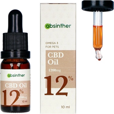 Absinther CBD olej pro zvířata 4% 10 ml – Zboží Mobilmania