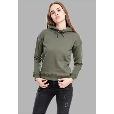 Urban Classics Ladies Hoody zelená