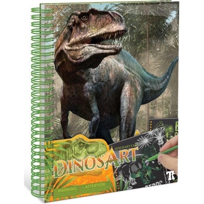 DinosArt Vyškrabovací deníček