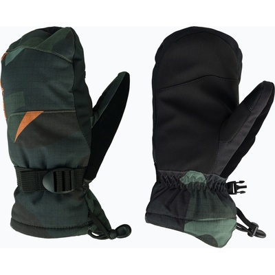 Quiksilver Детски ръкавици за сноуборд Quiksilver Mission Mitt puzzle camo sea spray