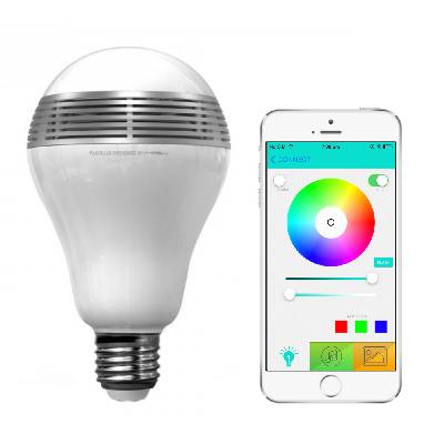 MiPow Playbulb™ Color chytrá LED Bluetooth žárovka s reproduktorem