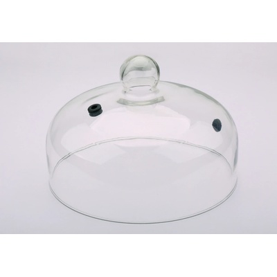 Technica Skleněný poklop s průduchem ø260x175 mm Platinum Line transparentní