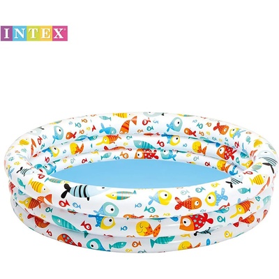 Надуваем басейн модел 59431, 132 х 28 см, многоцветен, Intex