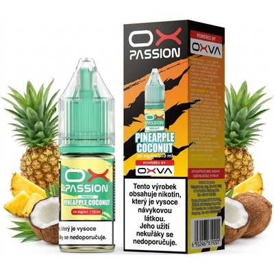 Oxva Ox Passion Salts Pineapple Coconut 10 ml 10 mg