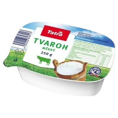 Tatra Tvaroh měkký 0,5% 250 g – Zboží Dáma