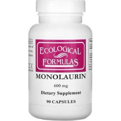 Ecological Formulas Монолаурин 600 mg 90 капсули | Ecological Formulas (03488 (600 MON) EF)
