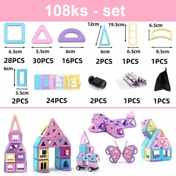 Cabtoys Building Blocks - 108 ks